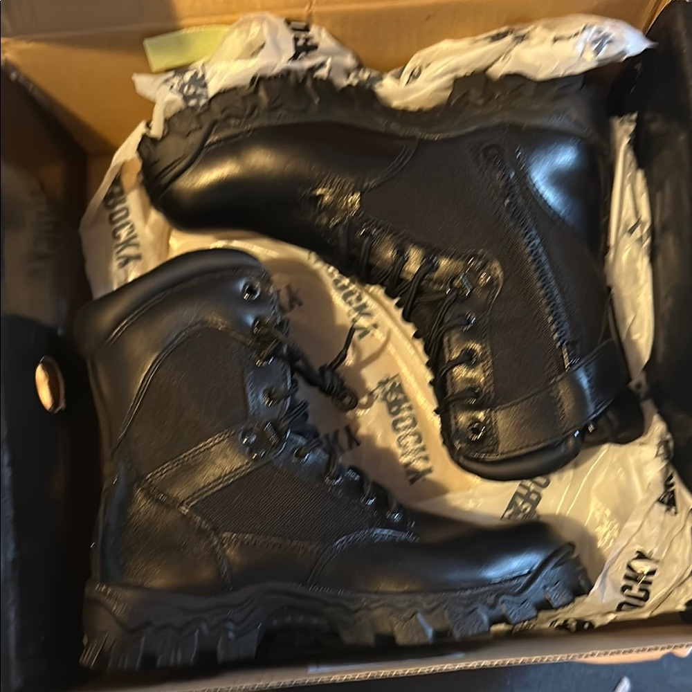 Men's Black Tactical Boots